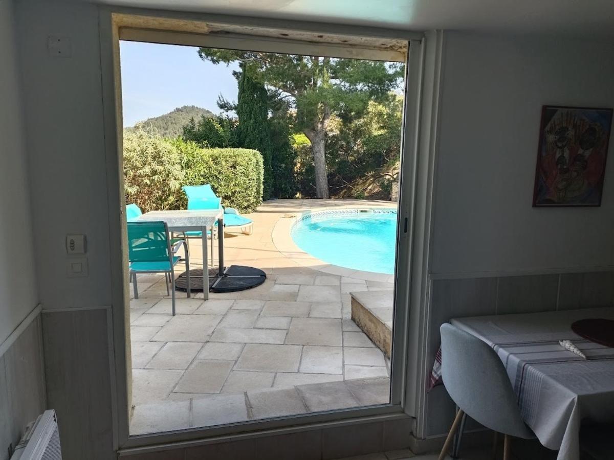 Apartament La Madrague- 2P Avec Piscine Privative Saint-Cyr-sur-Mer Zewnętrze zdjęcie